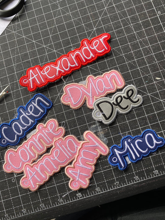 Personalize name tape