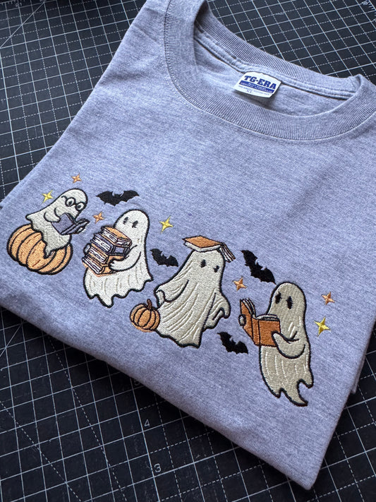 **CREWNECK** Bookish Ghost